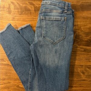 Kensie Blue Ankle Cropped Jeans